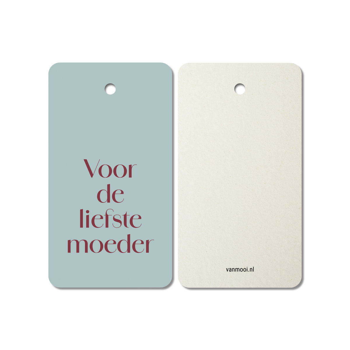 Cadeaulabel | Voor de liefste moeder