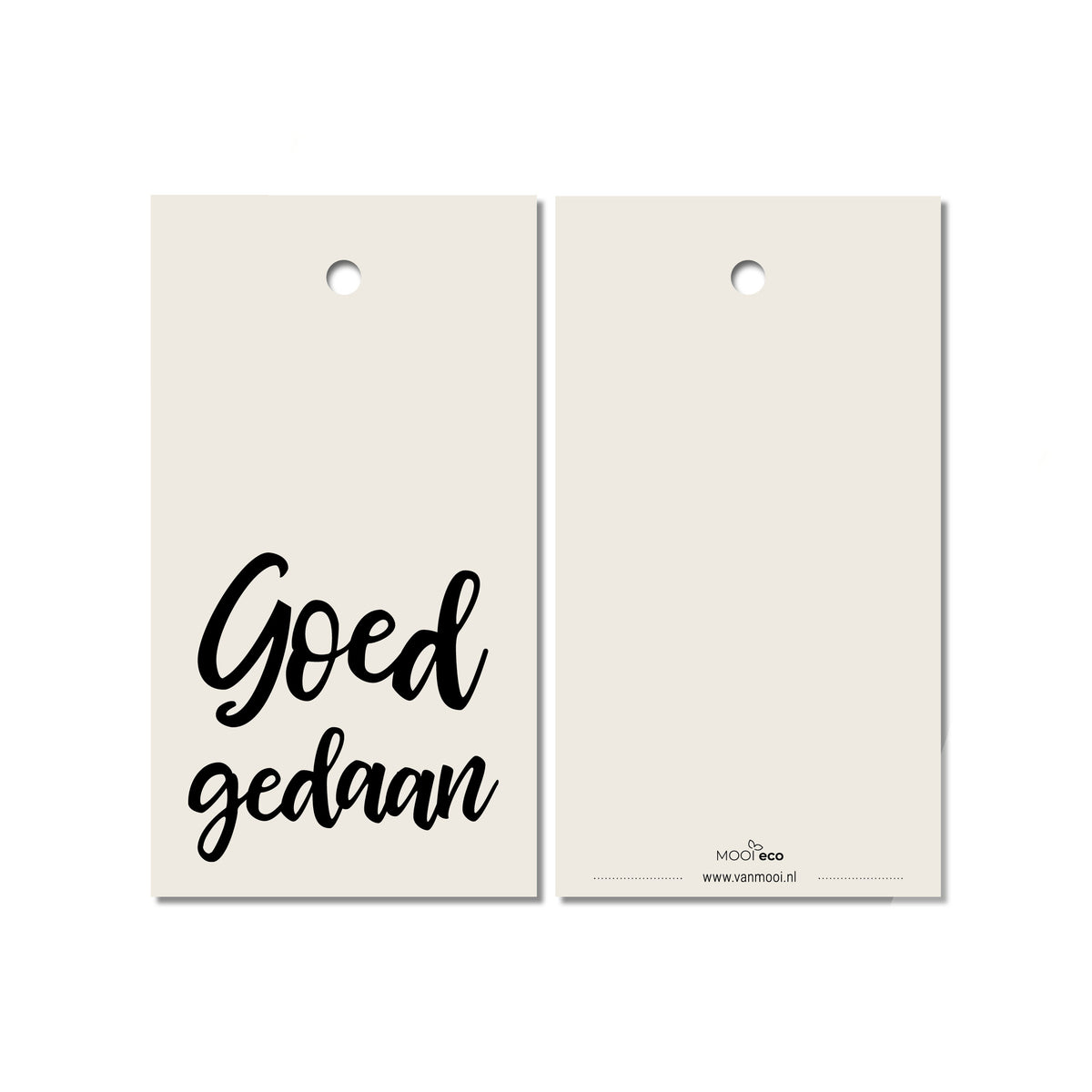 Cadeaulabel | Goed gedaan