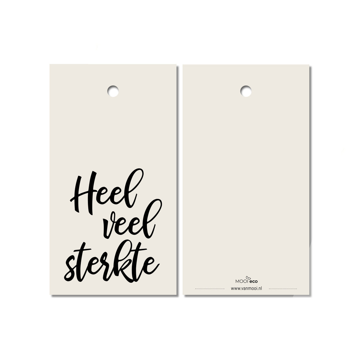 Cadeaulabel | Heel veel sterkte