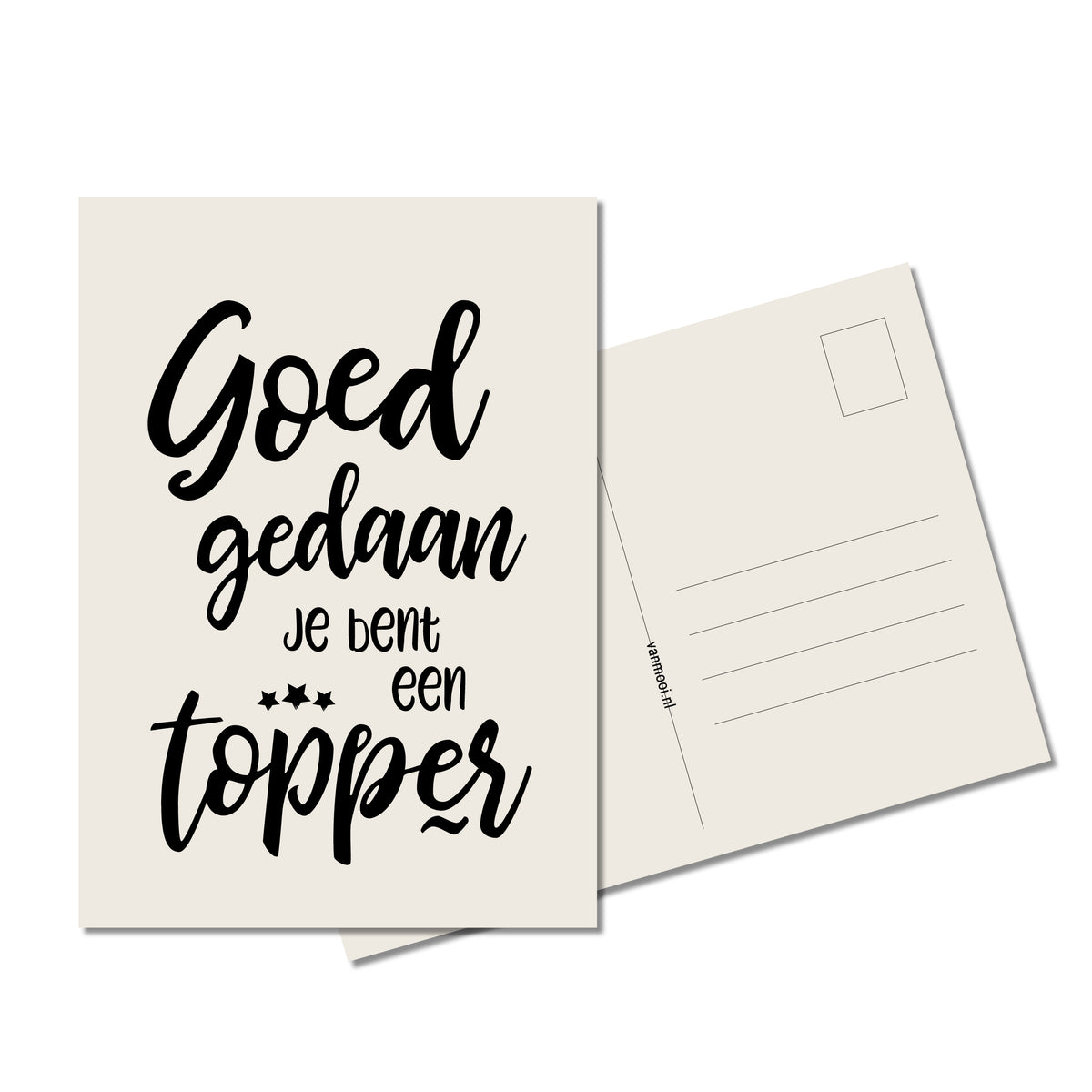 Ansichtkaart | Goed gedaan