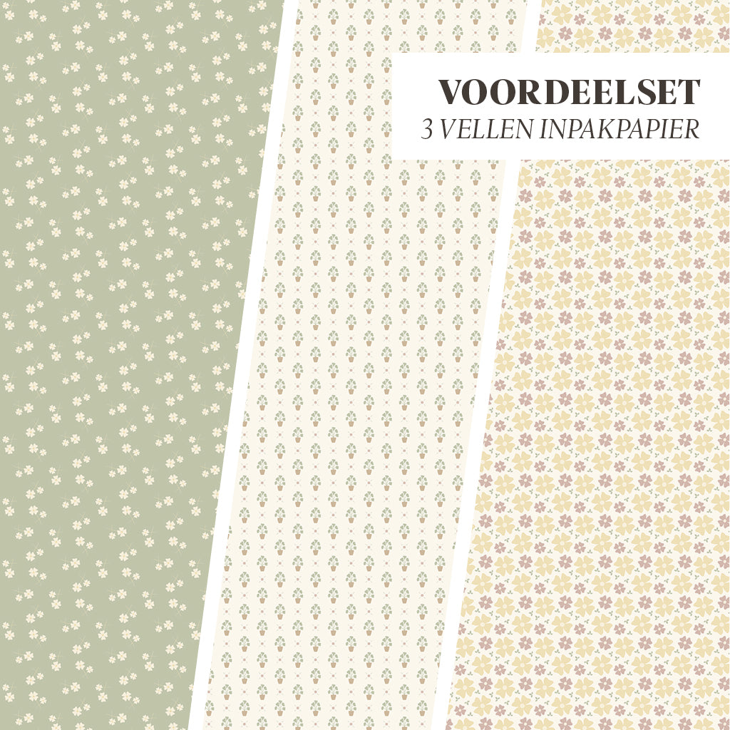 Duurzaam Inpakpapier | Voordeelset #1