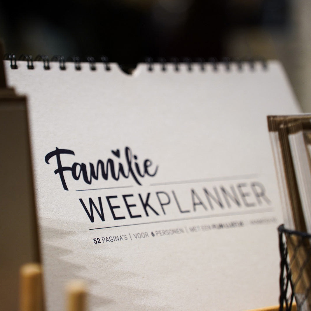 Duurzame Familieplanner met voorblad