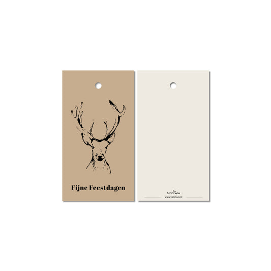 Cadeaulabel | Oh my deer | bruin