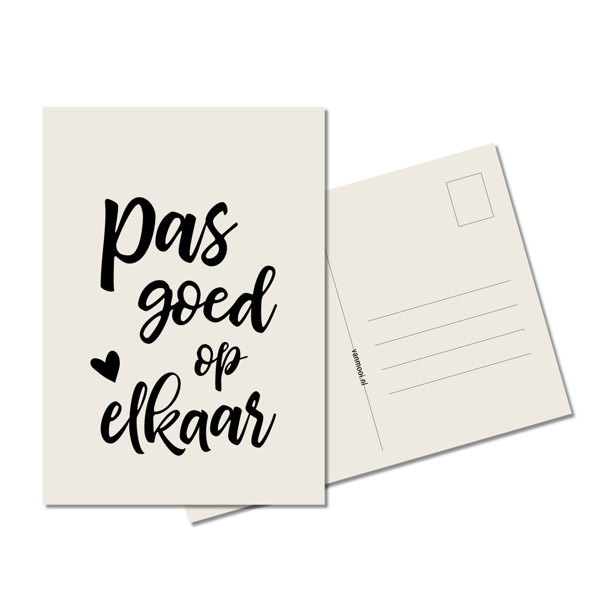 Ansichtkaarten Bemoediging | Set van 5