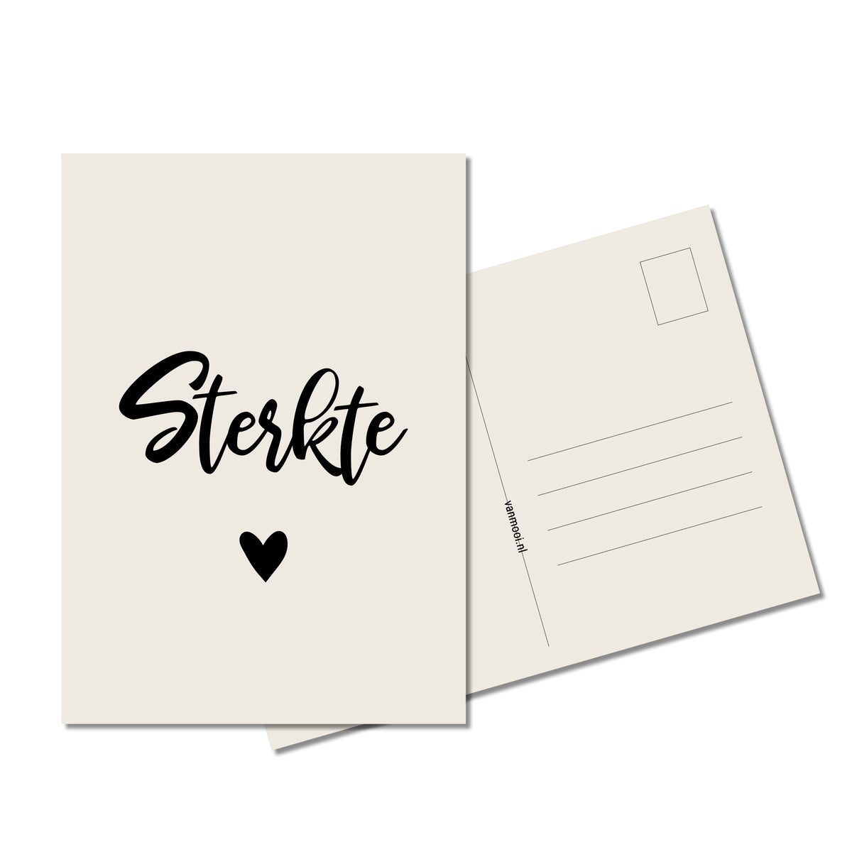 Ansichtkaarten Bemoediging | Set van 5