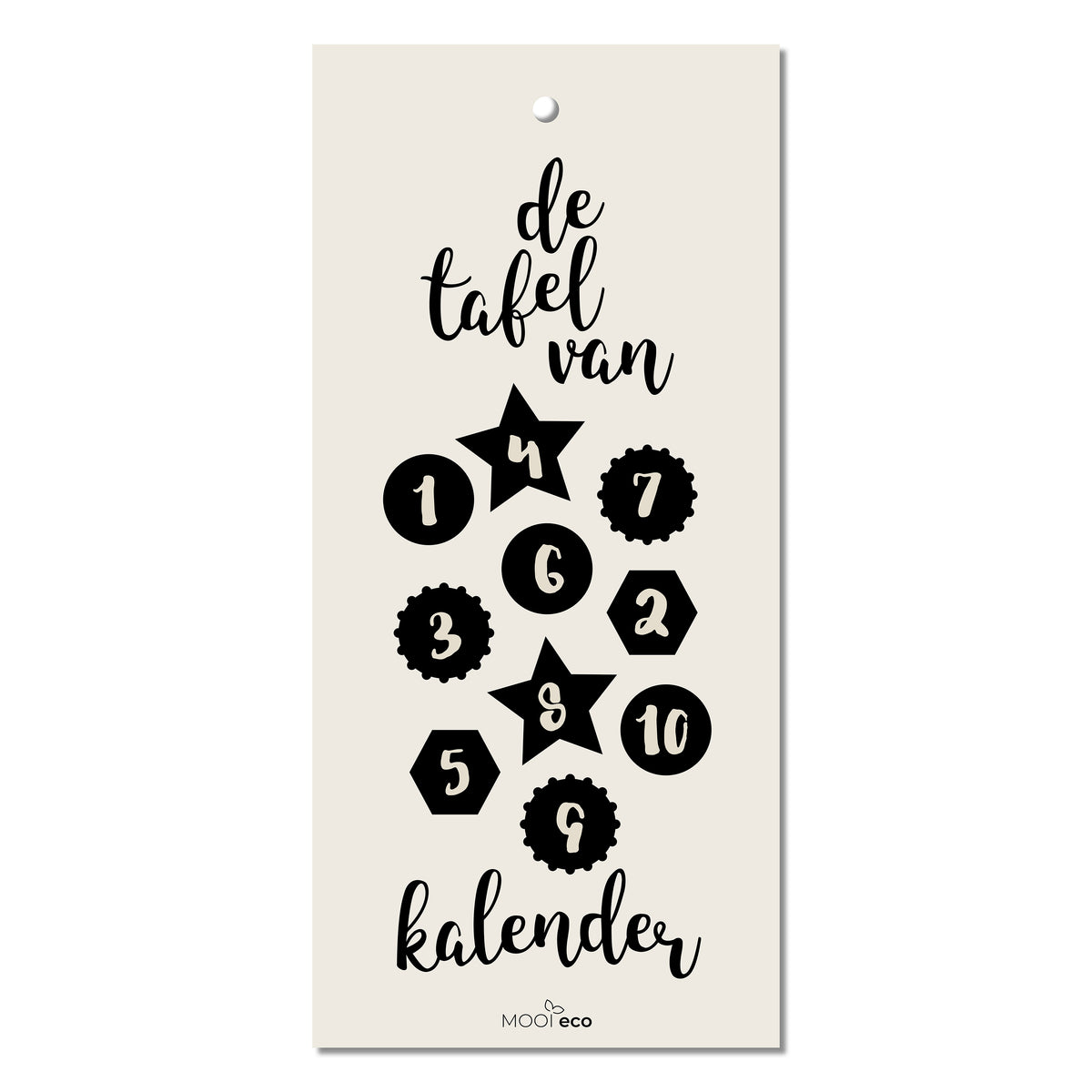 Tafelkalender | Tafels van vermenigvuldiging