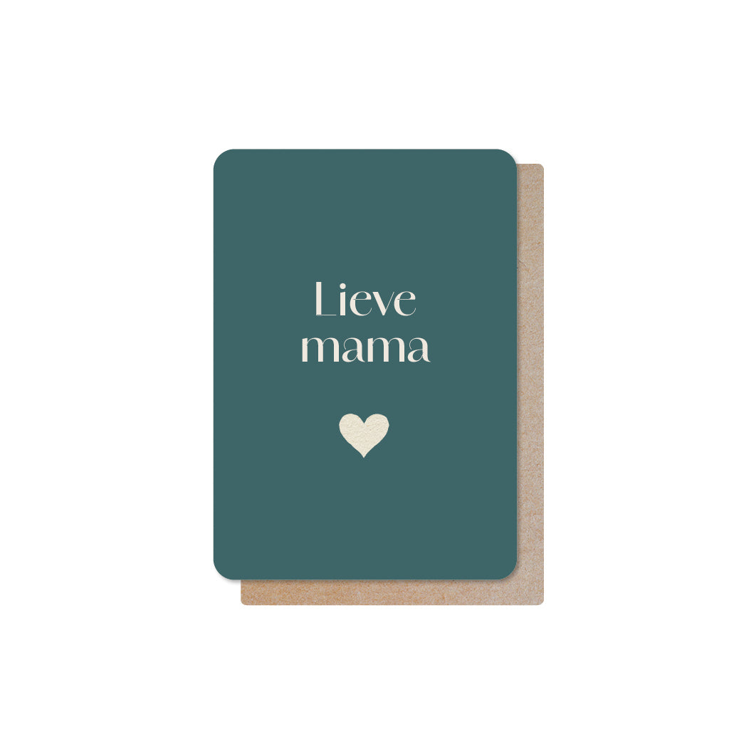 Minikaartje | Lieve mama