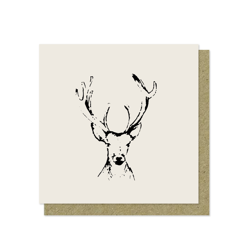 Duurzame  kerstkaart | Oh my deer