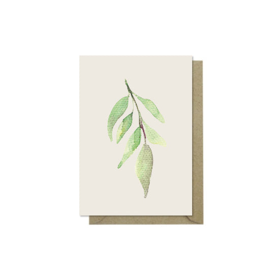 Minikaartje | Olijfblad