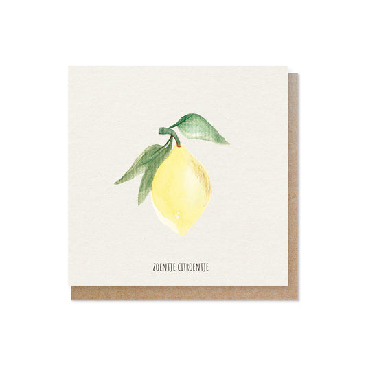 Duurzame wenskaarten Aquarel  | Set van 5