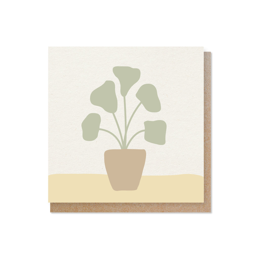 Duurzame  wenskaart | Plant