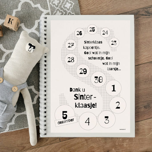 Aftelposter A4 | Sinterklaas Pakjesavond